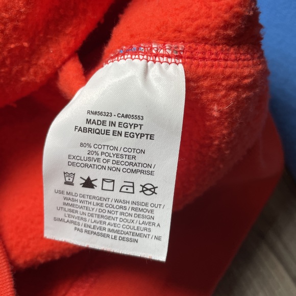 Nike Sportswear Hoodie Red/Blue S - Picture 6 of 6